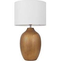 Eden Hammered Ceramic Table Lamp