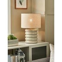 Bhs Flump Crackle Glaze Ceramic Table Lamp
