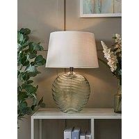 Very Home Ripple Glass Table Lamp