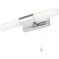 Forum SPA-PR-12744 Aries 2 Light Bathroom Wall Light Fitting Chrome Finish