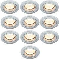 Forum Lighting ELA-27465-CHR Fixed Chrome 240V GU10 Fire Rated Downlight