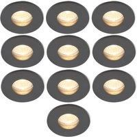 Electralite Yate Fire Rated Downlight IP65 Matte Black