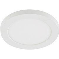 Spa 164mm Tauri LED Flush Ceiling Light 12W Tri-Colour CCT Opal and White