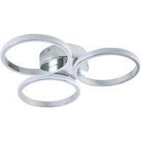 Spa Chios LED Circular Ceiling Light 26W Cool White Chrome