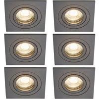 Inlight Pasto Adjustable Downlight Black
