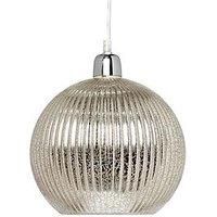Ameya Mercury Globe Ceiling Light - Mercury/Chrome