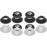 Spa JENN LED Anti-Glare Fire Rated Downlight 8W Dimmable 4-Colour CCT 60Â° White