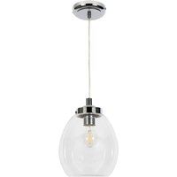 Spa BRYN Tulip Pendant Light Chrome