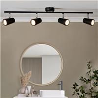 Spa Lighting Spa Freya Bathroom Spotlight IP44 4- in Light Black