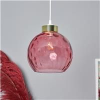Bhs Deana Dimpled Glass Easy-Fit