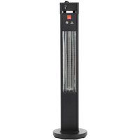 Floor Standing Patio Heater 1.6kW IP55 500 to 1600W