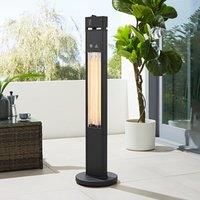 Floor Standing Patio Heater 1.6kW IP55 500 to 1600W