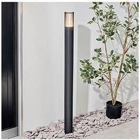 Zinc Muto 1 Light Gu10 Adj Post Light Ip44 Anthracite