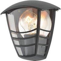 Zink PERDITA Outdoor Half Lantern Black