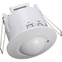 360 White Microwave Sensor Recessed