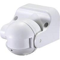 Zinc Indoor & Outdoor White Microwave Ceiling or Wall-Mounted Sensor 360 (8029R)
