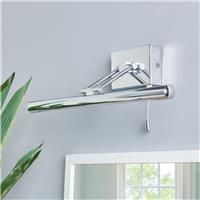 SPA Cali Single Bathroom Picture Light - Chrome