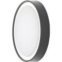 Coast Ripon 15W LED Round Bulkhead Black