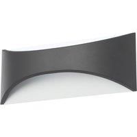 Forum ZN-31768-BLK Stroud 6W LED Outdoor Garden Wall Light