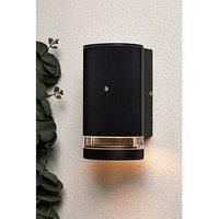 Zink HELIX Outdoor Downlight with Dusk Til Dawn Sensor Black