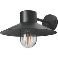 Zink Chesil Outdoor Lantern Light Fitting Black (499VJ)