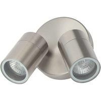 Zink ZN-34018-SST-65 Leto Twin Spot Light, IP65, stainless steel, tilt