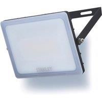 Stanley SXLS38930E Frosted 50w LED Flood Light, IP65, black, 4500lm, 6500K