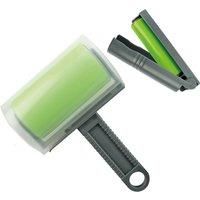FastFit Sticky Roller for Lint, Fluff & Pet Hair Removal 2 Pack Large & Portable