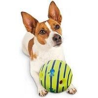 JML Wobble Wag Giggle: Durable No Battery Interactive Dog Toy with Giggling Noises
