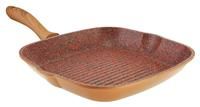 JML Copper Stone Frying Pan Griddle Wok Non Stick Hard Wearing Healthier Quicker