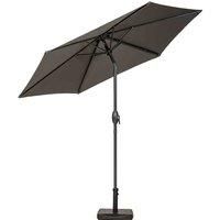 Royalcraft Grey 2.5m Crank/Tilt Parasol