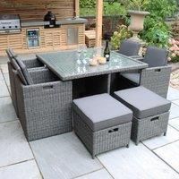 Royalcraft Paris 8 Seater Cube Set