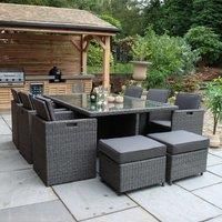 Royalcraft Paris 10 Seater Cube Dining Set