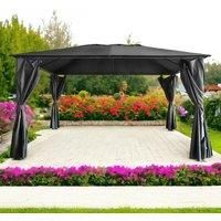 Royalcraft Titan 4mx3m Galvanised steel gazebo grey complete
