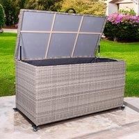 Royalcraft NATURAL Weave KD Cushion Storage Box 645L