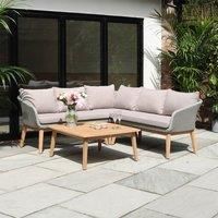 Royalcraft FSC 1 SOL Corner Lounge Set: 1 Left sofa, 1 Right sofa, 1 Corner Sofa, 1 Coffee Table
