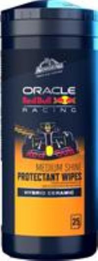 Armor All Podium Series™ Hybrid Ceramic Medium Shine Protectant Wipes, 25 Count, Interior Car Wipes Developed in Collaboration With Oracle Red Bull Racing