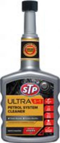 STP GST76400EN Ultra 5 in 1 Petrol System Cleaner, Concentrated Cleaning Power, 400 ml