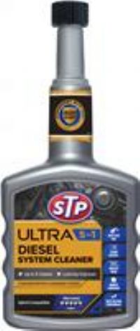 STP GST77400EN Car Care Ultra System Cleaner, 5 in 1 Concentrated Cleaning Formula for Diesel Engines, 400 ml