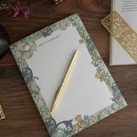 Portico Designs Ltd William Morris Golden Lily Shopping List Tear Off Notepad size 23x15x1.2cm