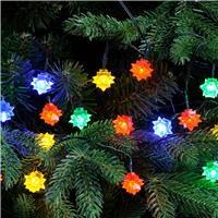 Festive 5m Indoor & Outdoor Diamond String Lights 50 Multi-Coloured LEDs