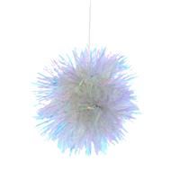 Festive Pom Pom Bauble, Iridescent