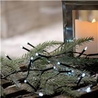 Festive Productions 400 LED Battery String Lights : Timer : White