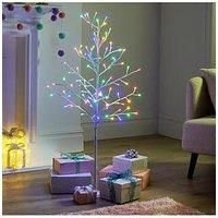 Festive 4Ft Flat White Indoor/Outdoor Christmas Tree
