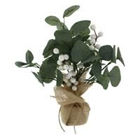 Festive Eucalyptus Table Top Tree, 31cm