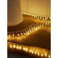 Festive 500 Led Dewdrop Indoor/Outdoor Christmas Cluster Lights - Warm White