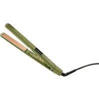 mdlondon Strait Ceramic Hair Straighteners (Olive Green). New Improved Shape, Extra Long 11cm Plates, 11 Heat Settings & Heat Mat, Smooths & Tames – Genuine mdlondon Hair Straightners