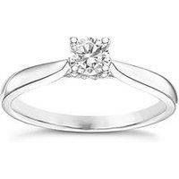 H. Samuel 9W 0.25Ct 4 Claw Solitaire