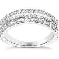 H. Samuel 9W 0.33Ct Dia Detail Edge Eternity Ring