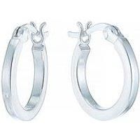 H. Samuel Sterling Silver Hoop Earrings